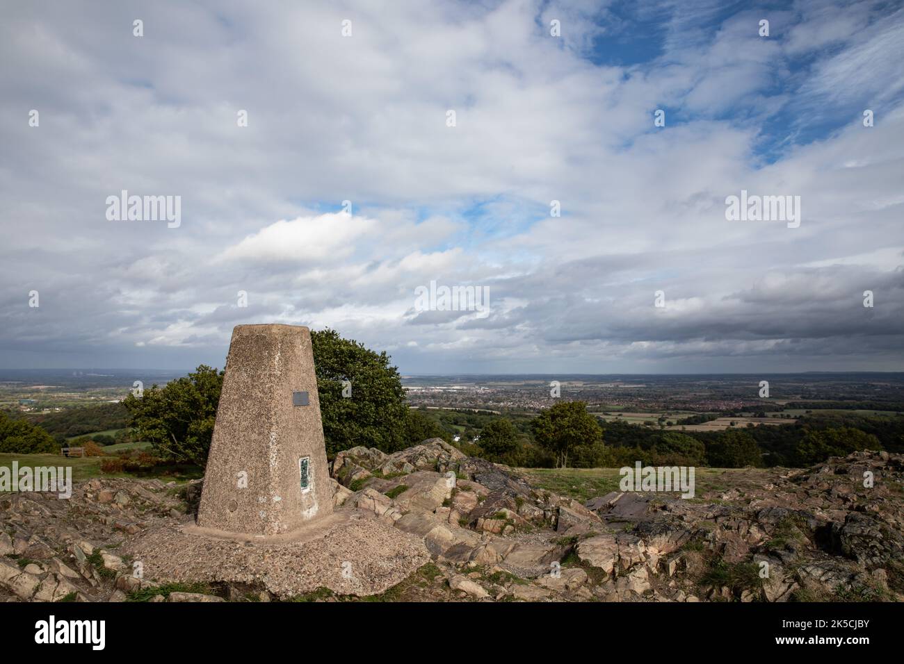 Ein Bild von Beacon Hill, Leicestershire, England am 7.. Oktober 2022. Stockfoto