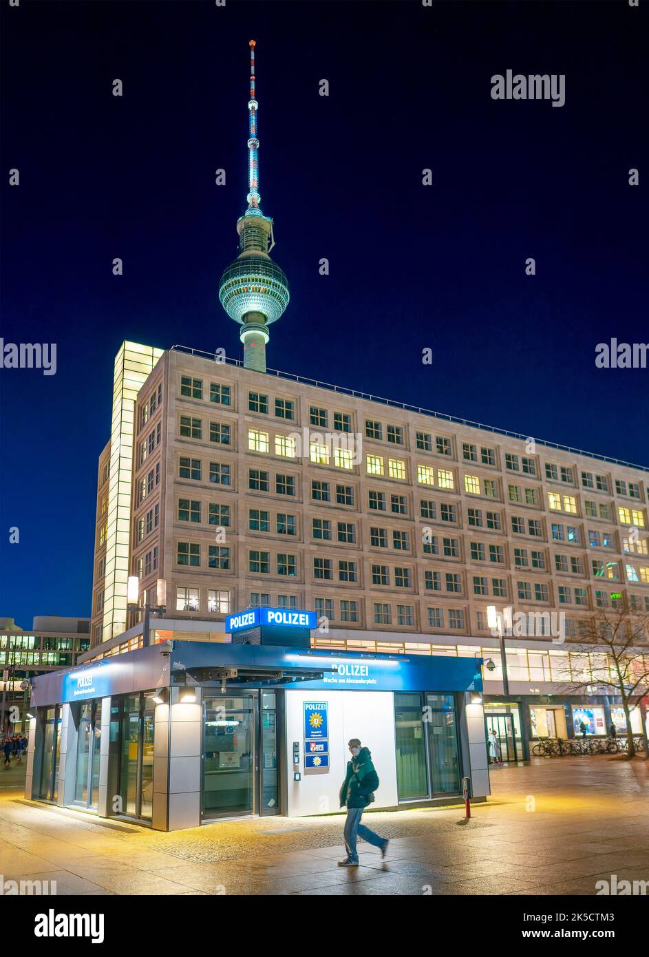 Alexanderplatz Berlin Stockfoto