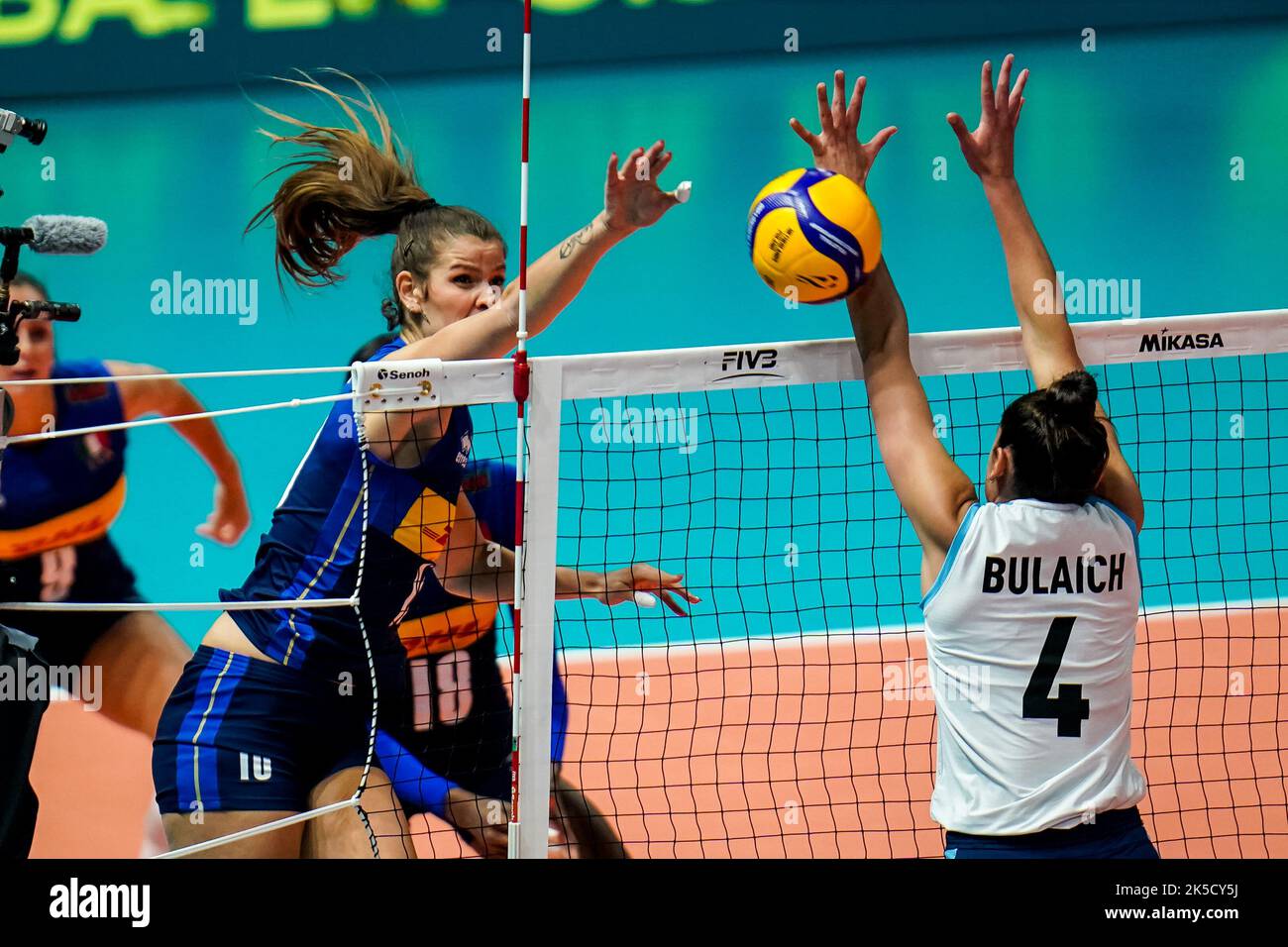 Rotterdam, Niederlande. 07. Oktober 2022. Cristina Chirichella aus