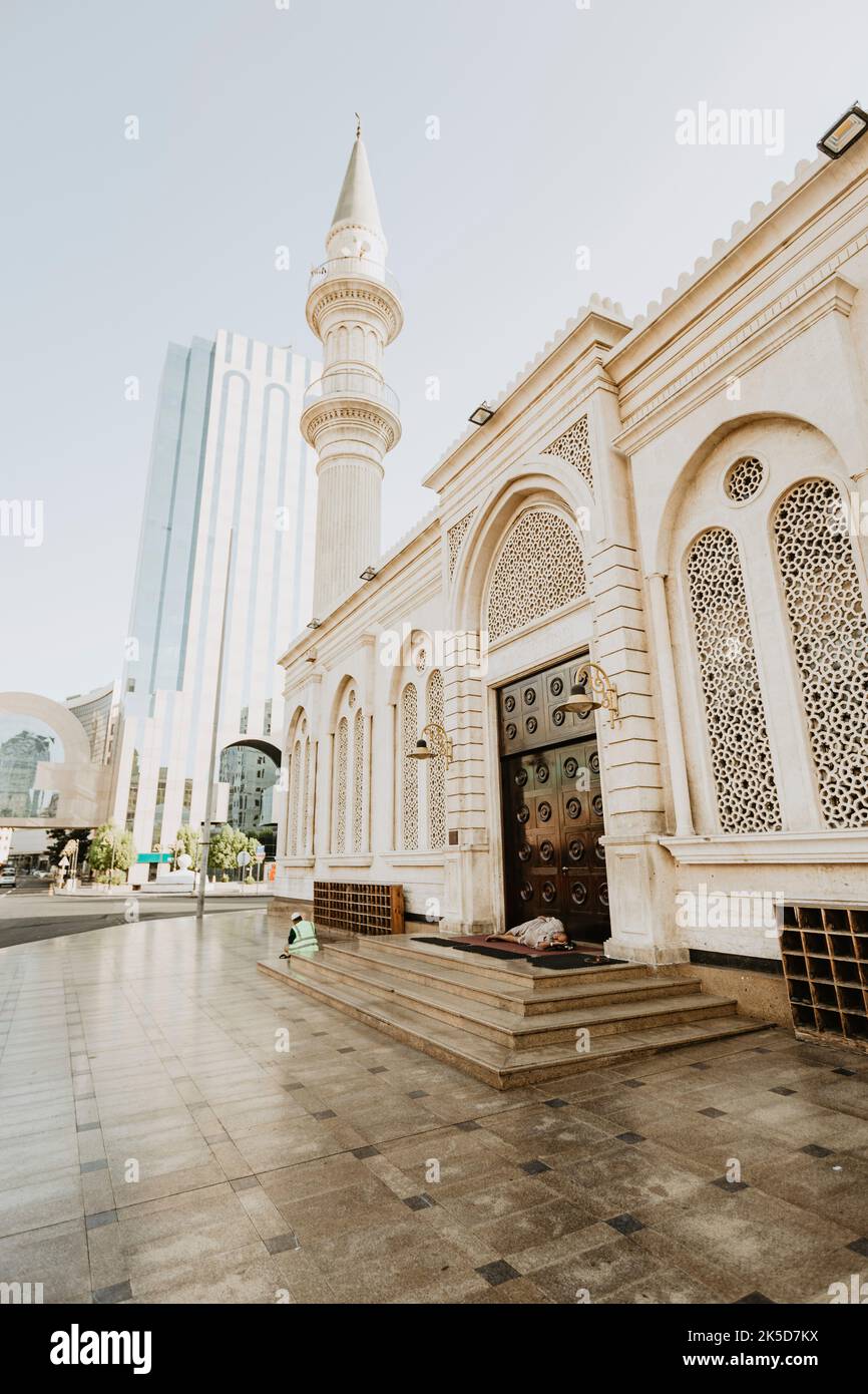 Saudi-Arabien, Provinz Mekka, Jeddah/Jeddah, Al-Naghi-Moschee Stockfoto