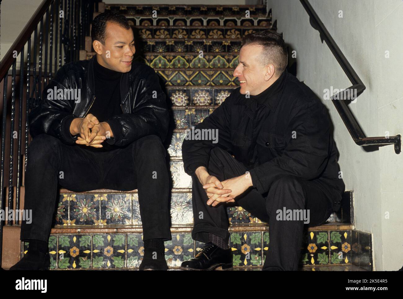 FEINE JUNGE KANNIBALEN - britische Rockgruppe mit Roland Gift auf Gesang rund um 1988-Los angeles Ca Stockfoto