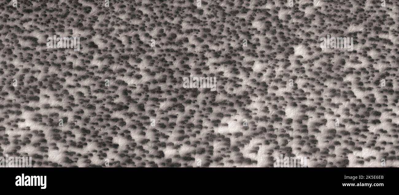 Marsatlandschaft. Dieses HiRISE-Bild zeigt saisonale Ventilatoren auf der Marsoberfläche. Diese Lüfter sind wahrscheinlich das Ergebnis einer Sublimation, die dunkleres Untergrund-Material freilegt, das später durch den Wind geweht wird. Eine einzigartige optimierte Version von NASA-Bildern. Quelle: NASA/JPL/UArizona Stockfoto