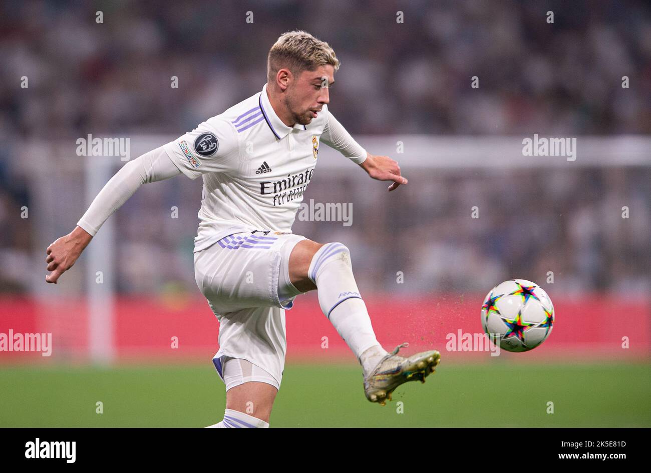 5.. Oktober 2022; Stadion Santiago Bernabeu, Madrid, Champions League