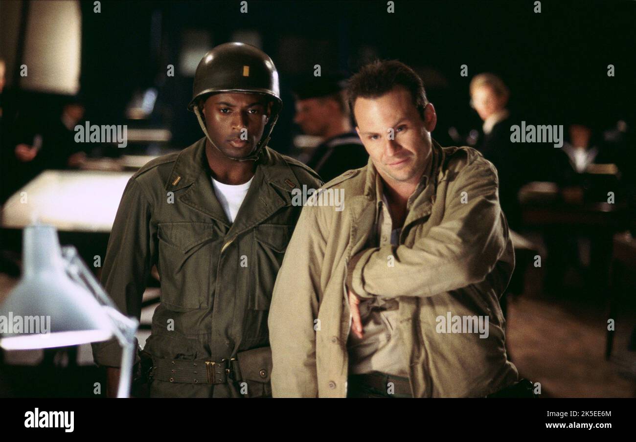 ROMANY MALCO, CHRISTIAN SLATER, Churchill: THE HOLLYWOOD JAHRE 2004 Stockfoto