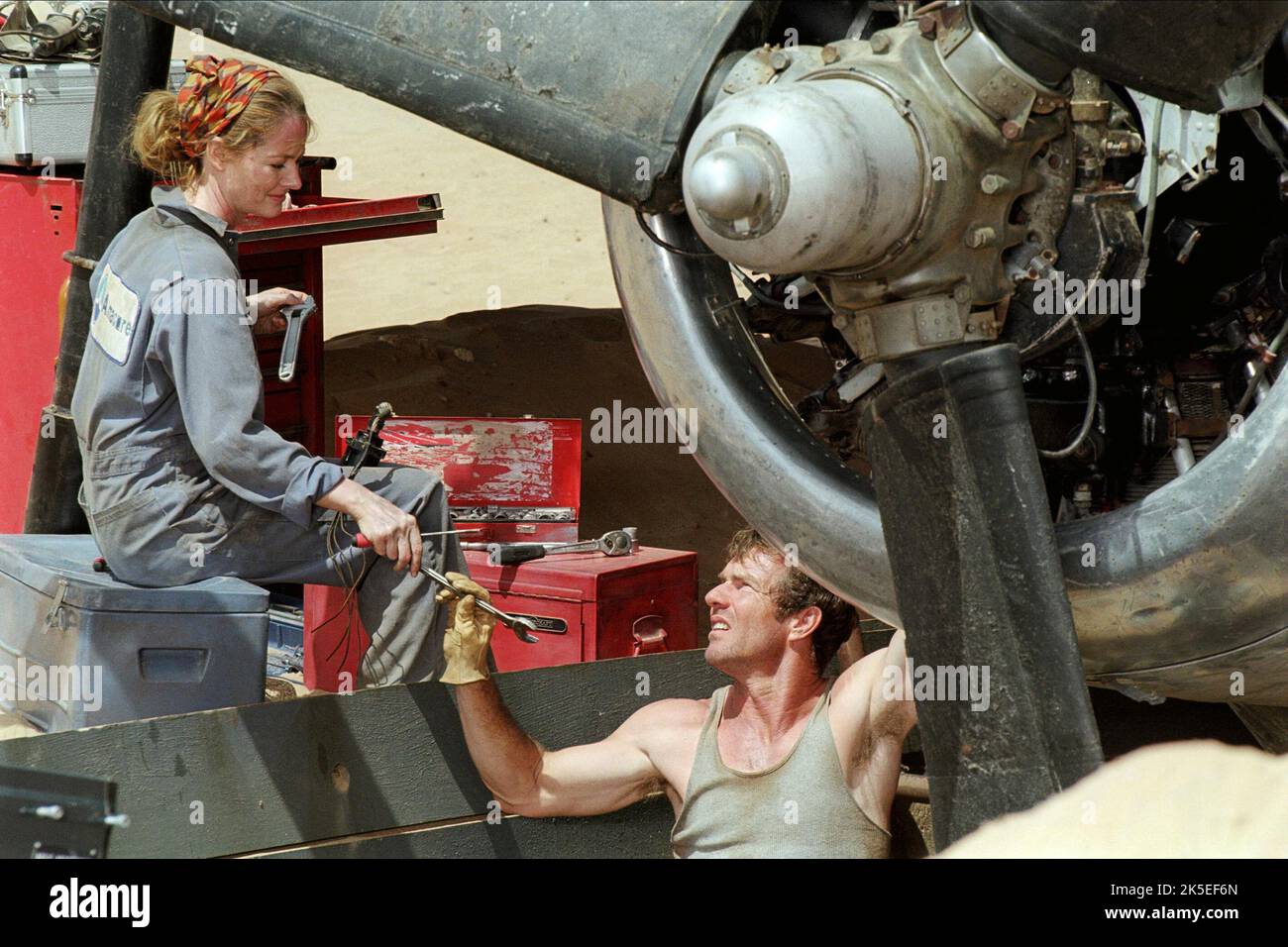 OTTO, QUAID, FLUG DES PHÖNIX, 2004 Stockfoto