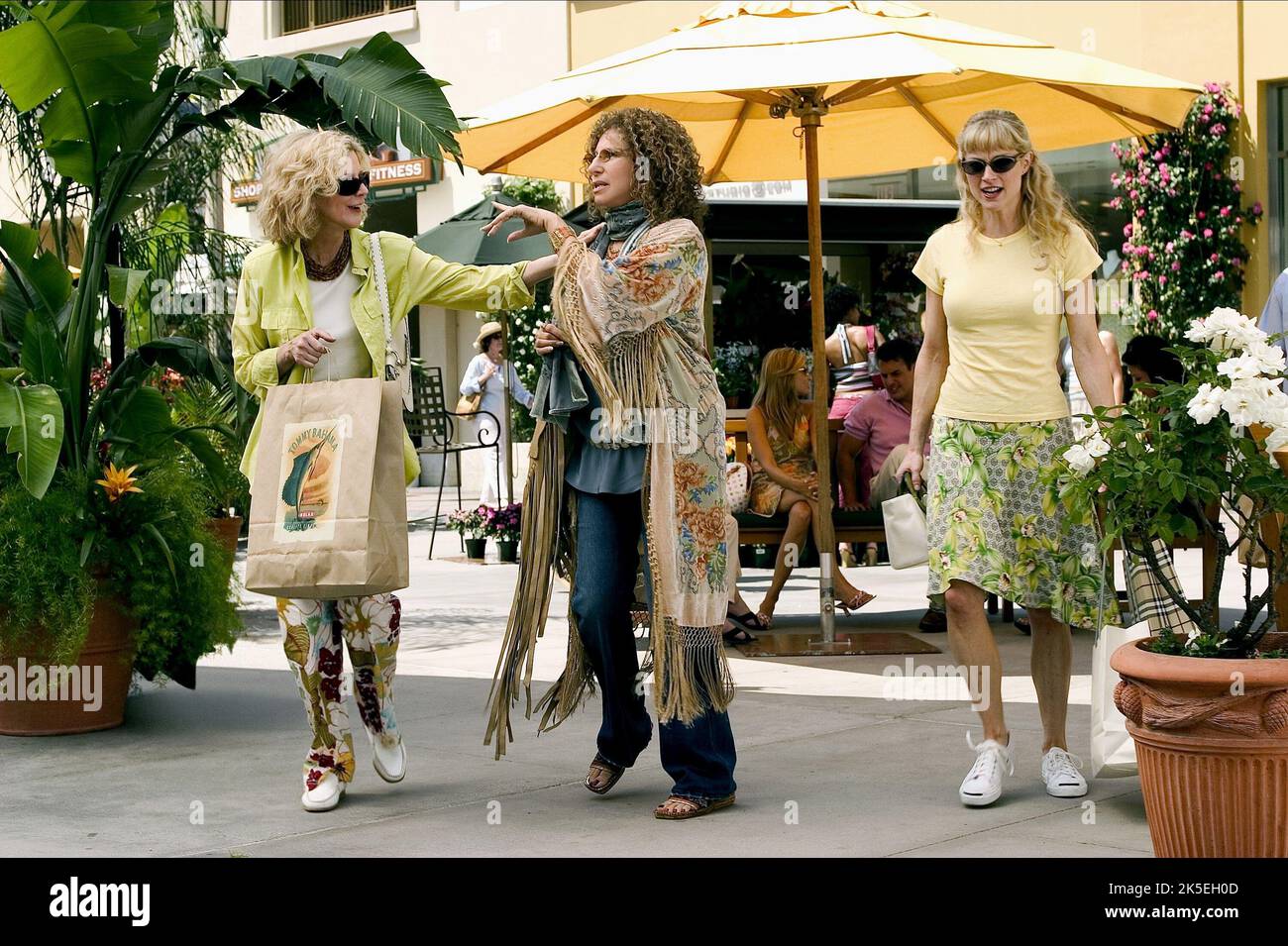 BLYTHE DANNER, BARBRA STREISAND, TERI POLO, ERFÜLLEN DIE FOCKERS, 2004 Stockfoto