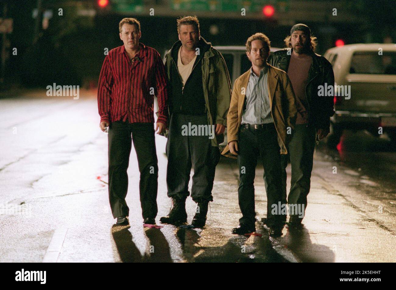 DANIEL BALDWIN, Tom Hollander, KEVIN GAGE, PAPARAZZI, 2004 Stockfoto