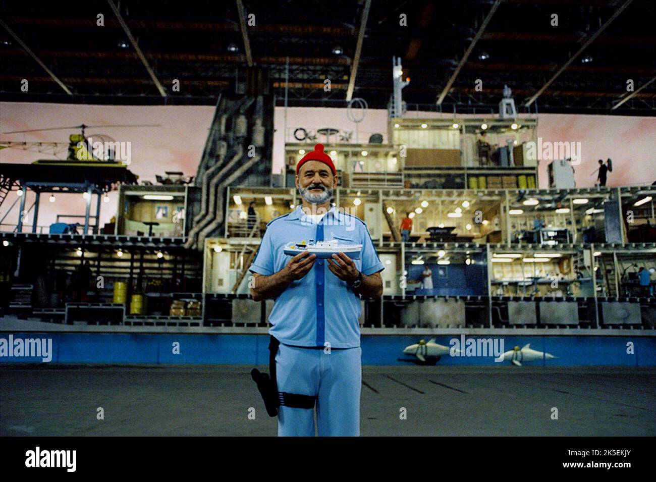 BILL MURRAY, das Leben im Wasser mit Steve Zissou, 2004 Stockfoto