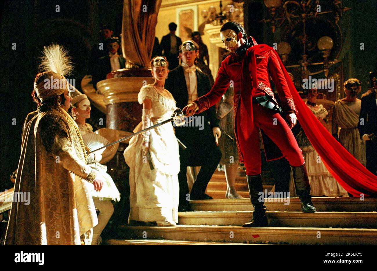 GERARD BUTLER, DAS PHANTOM DER OPER, 2004 Stockfoto