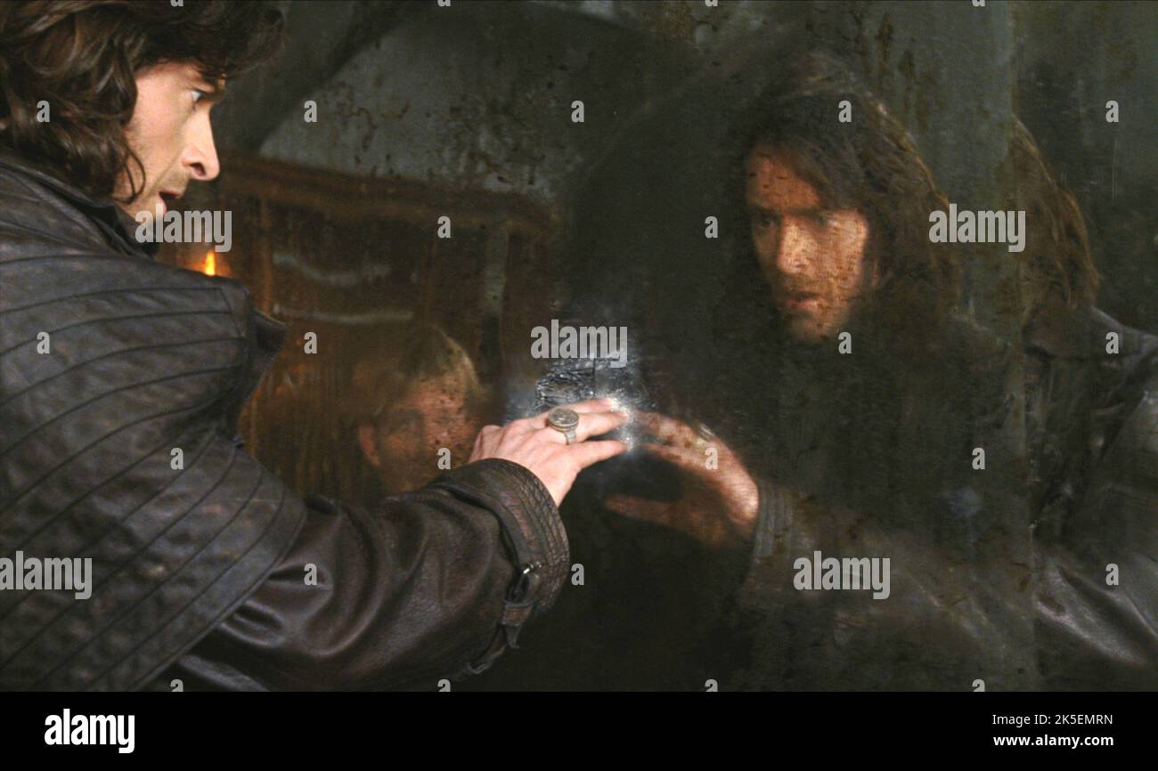 HUGH Jackman, David Wenham, Van Helsing, 2004 Stockfoto