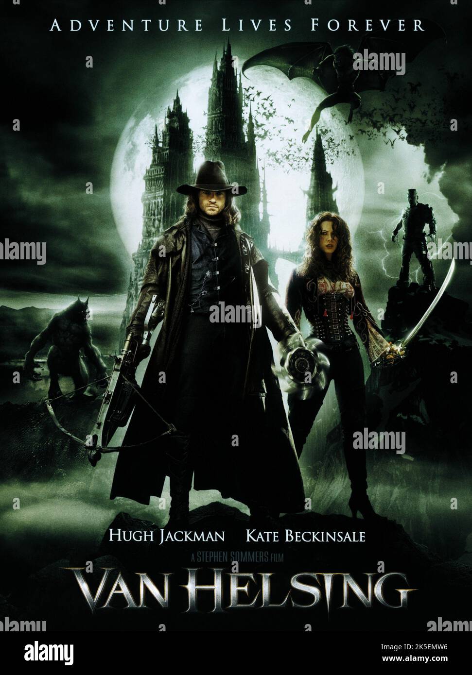 JACKMAN, POSTER, VAN HELSING, 2004 Stockfoto