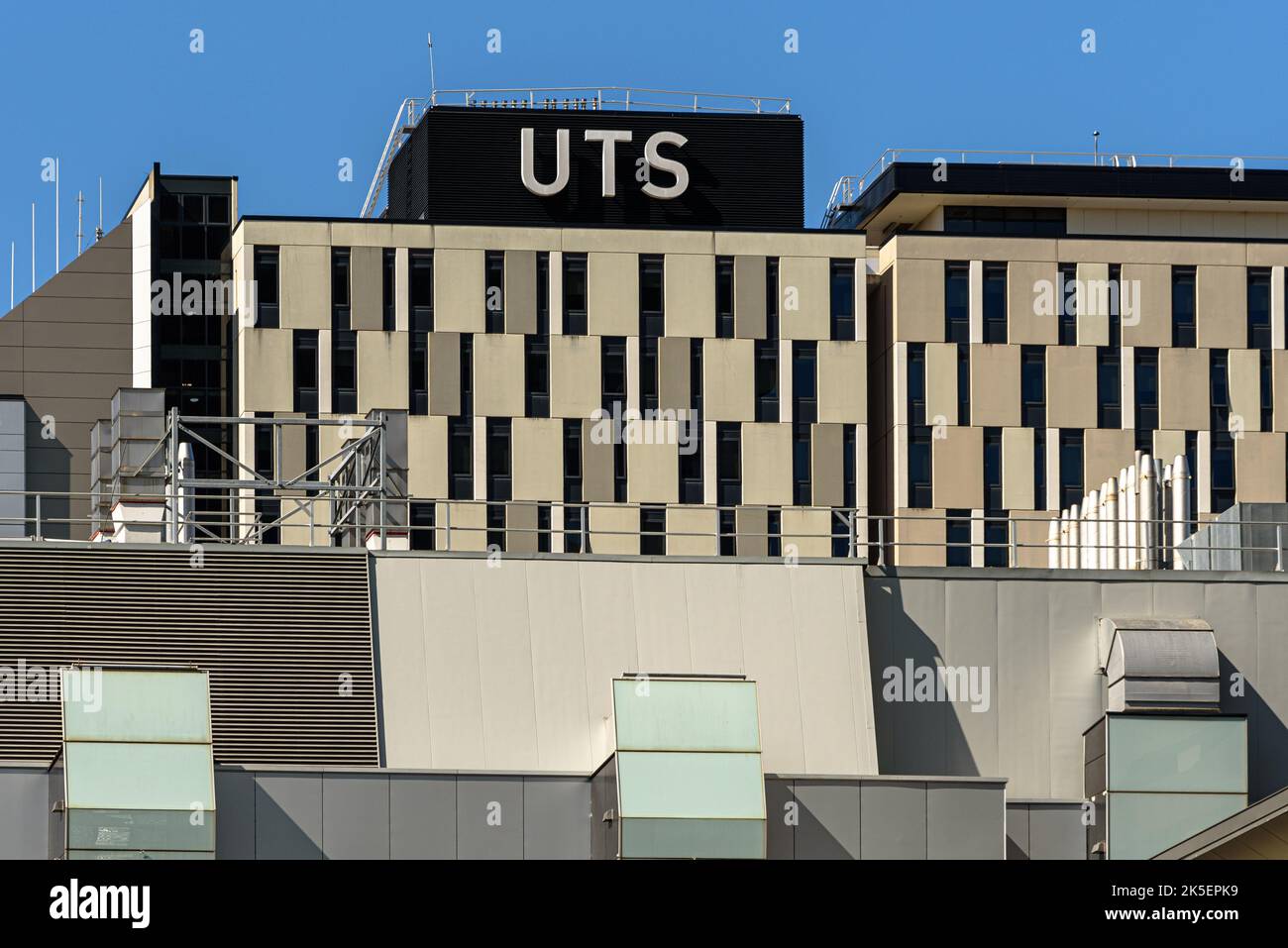 UTS Building 6 – das Peter Johnson Building an der University of Technology Sydney Stockfoto