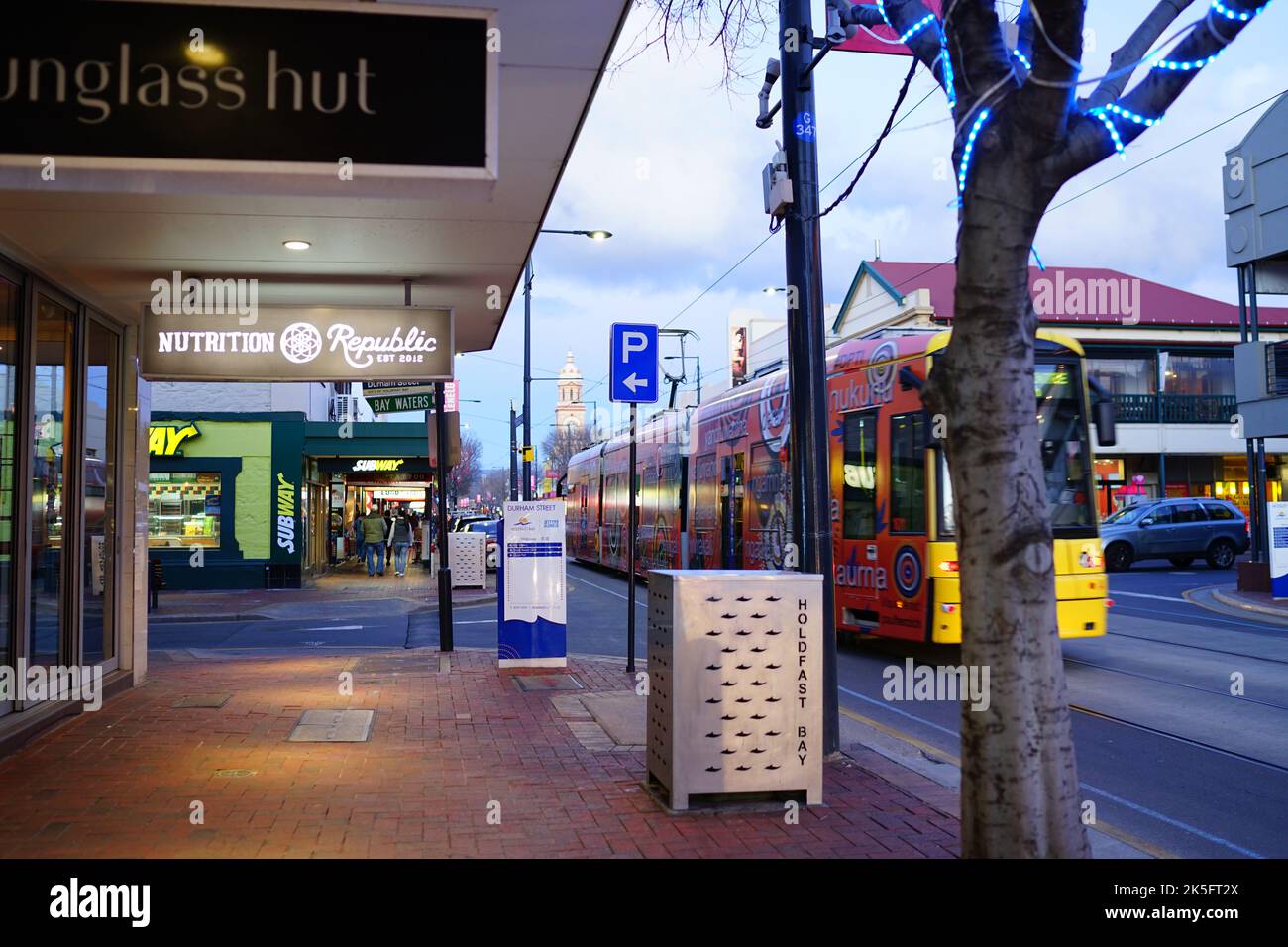 Blick auf Adelaide, South Australia Stockfoto