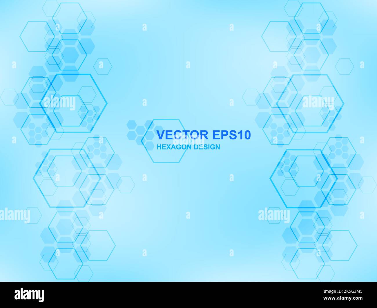 Medizinischer Hi-Tech-Hintergrund. Hexagon abstrakter Hintergrund für Innovation Medizin, Gesundheit, Wissenschaft und Forschung. Polygonales Technologiekonzept. Vektor-il Stock Vektor