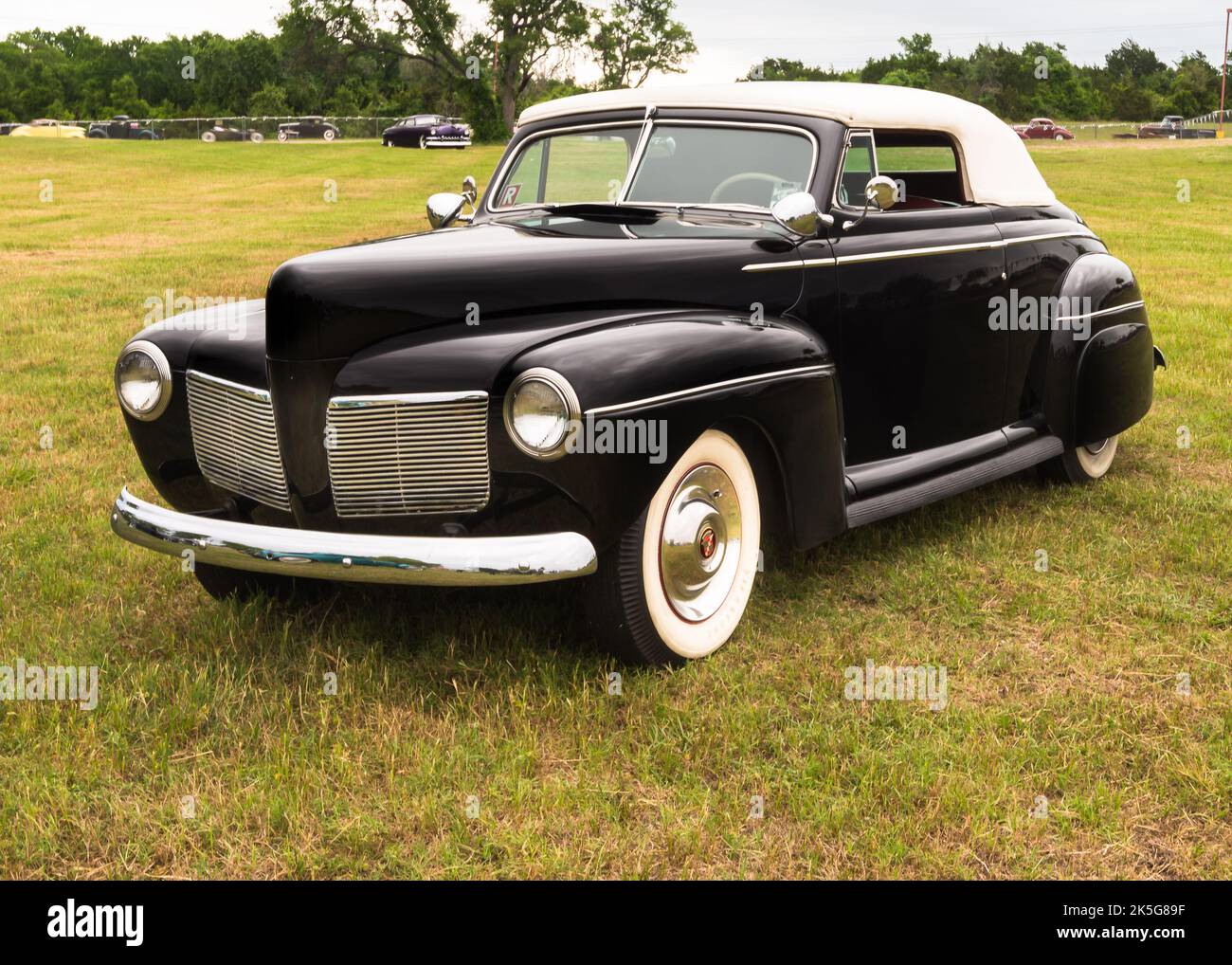 AUSTIN, TX/USA - 17. April 2015: Eine Mercury, Lonestar Round Up Car Show 1941. Stockfoto