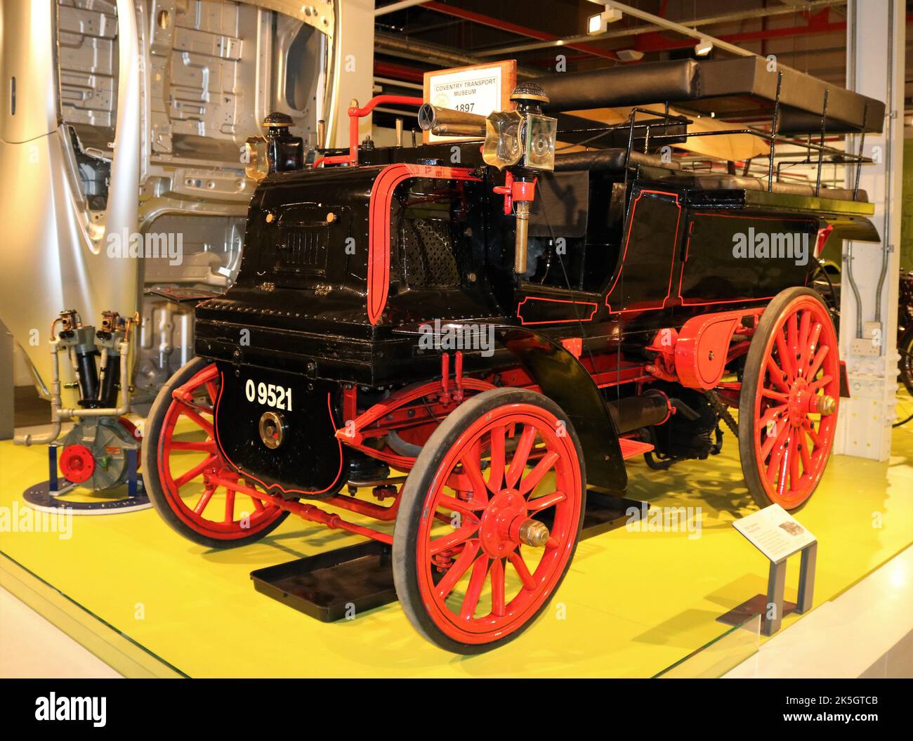 Daimler Wagonette 1898 Stockfoto
