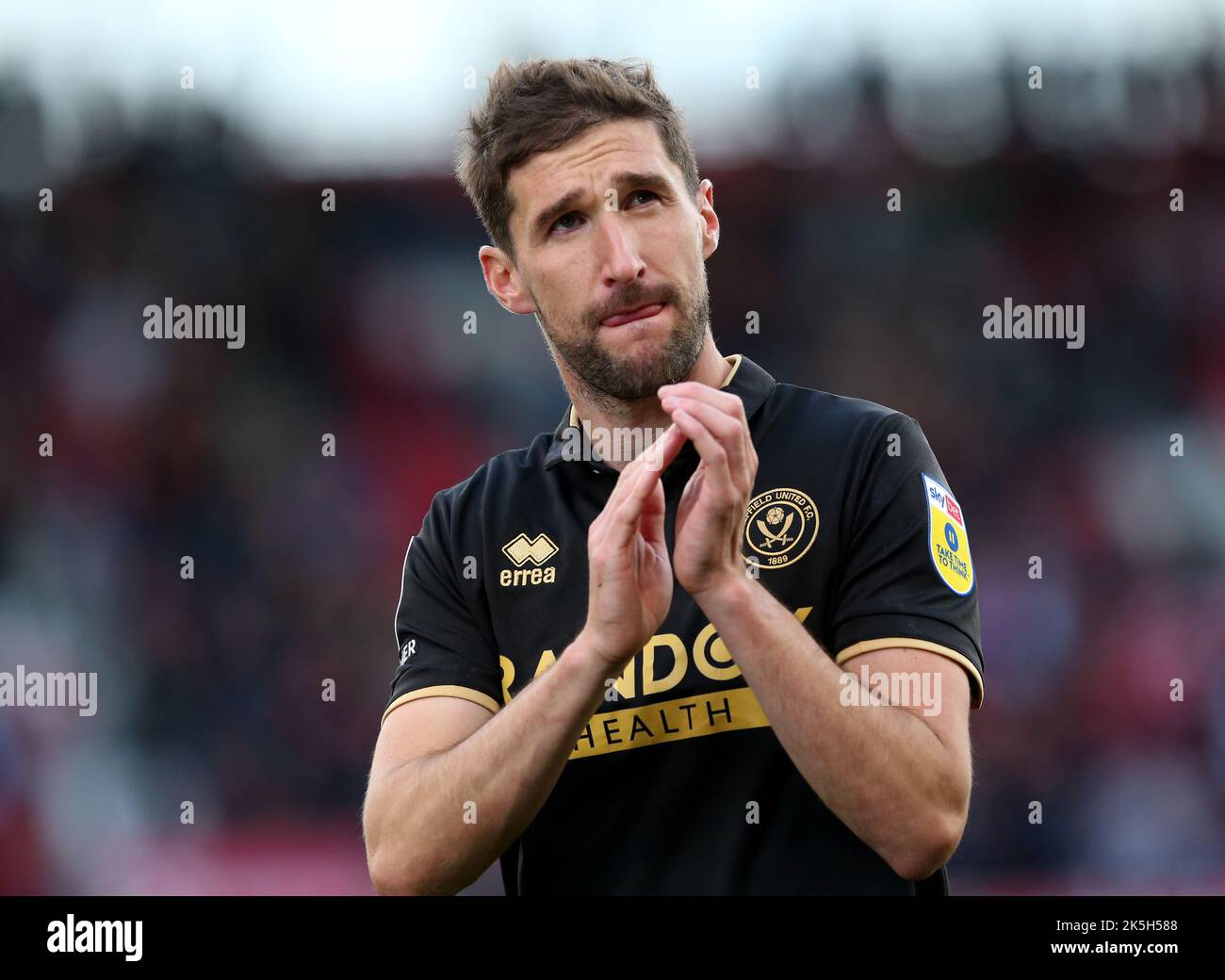 Chris Basham von Sheffield United sieht nach dem Sky Bet Championship