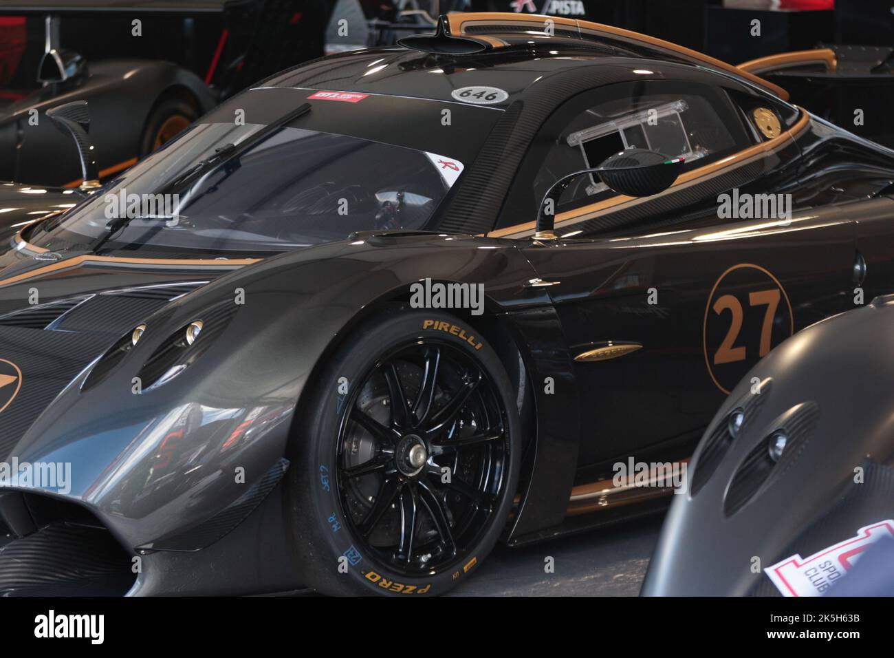 1. Oktober 2022 - Pagani Huayra R beim Festival of Speed, Festival de Velocidad, auf dem Circuit of Catalonia in Barcelona, Montmelo, Spanien Stockfoto