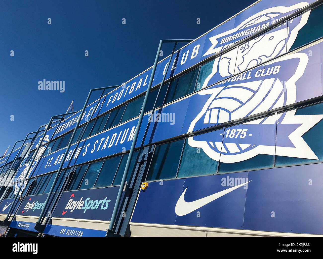 8. Oktober 2022 Birmingham City Football Club, St Andrews Billion