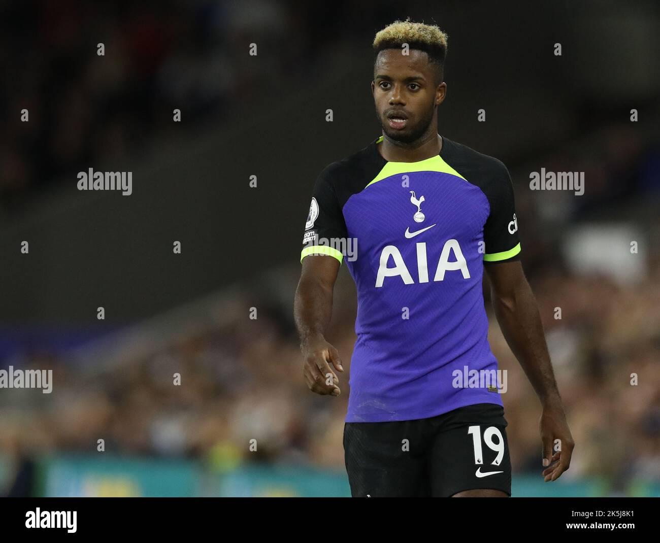 Brighton and Hove, England, 8.. Oktober 2022. Ryan Sessegnon von Tottenham Hotspur während des Premier League-Spiels im AMEX Stadium, Brighton und Hove. Bildnachweis sollte lauten: Paul Terry / Sportimage Stockfoto