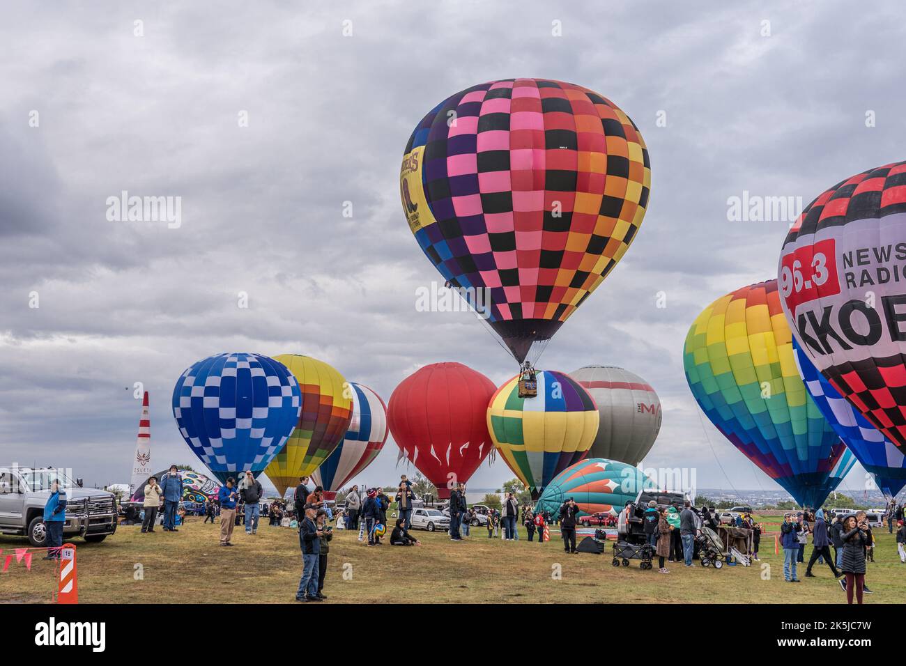 Albuquerque International Balloon Fiesta Stockfoto