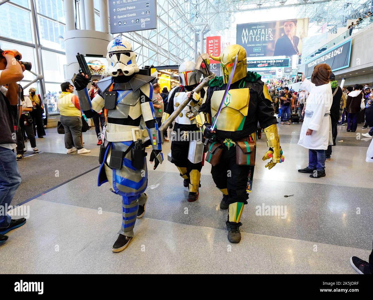 New York, USA. 8. Okt 2022. 10/0802022 New York City, NY Comic Con New York City, gehalten im Jacob Javitz Center in New York City, Samstag, 8. Oktober 2022. Foto von Jennifer Graylock-Alamy News Stockfoto