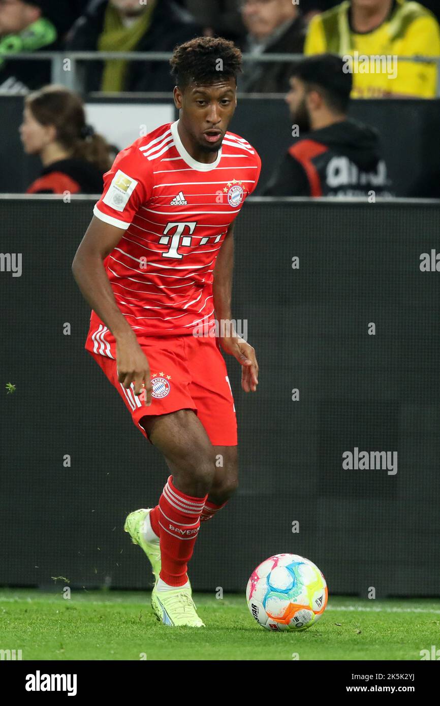 Kingsley Coman von Bayern München Borussia Dortmund - FC Bayern München Fußball Bundesliga Fußball 1. Bundesliga Saison 2022/ 2023 8.10.2022 © diebilderwelt / Alamy Stock Stockfoto