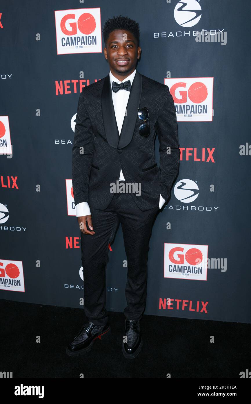 8. Oktober 2022, Los Angeles, Kalifornien, USA: SAMUEL ARNOLD nimmt an der GO Campaign 15. Annual GO Gala im City Market Social House in Los Angeles, Kalifornien Teil (Bildquelle: © Charlie Steffens/ZUMA Press Wire) Stockfoto
