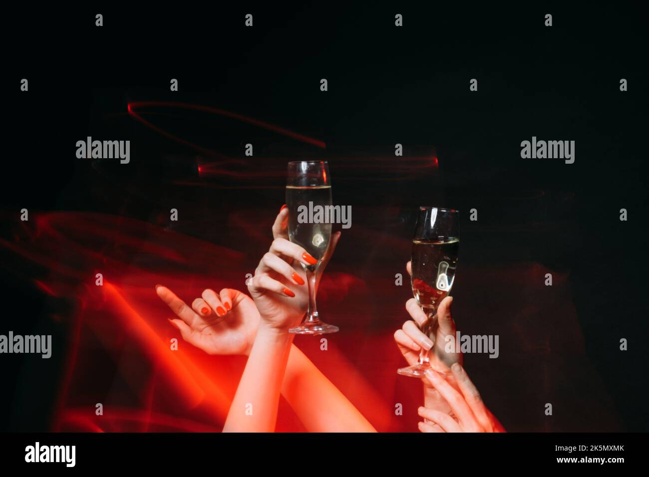 Firmenfeier weihnachtsfeier festlich Stockfoto