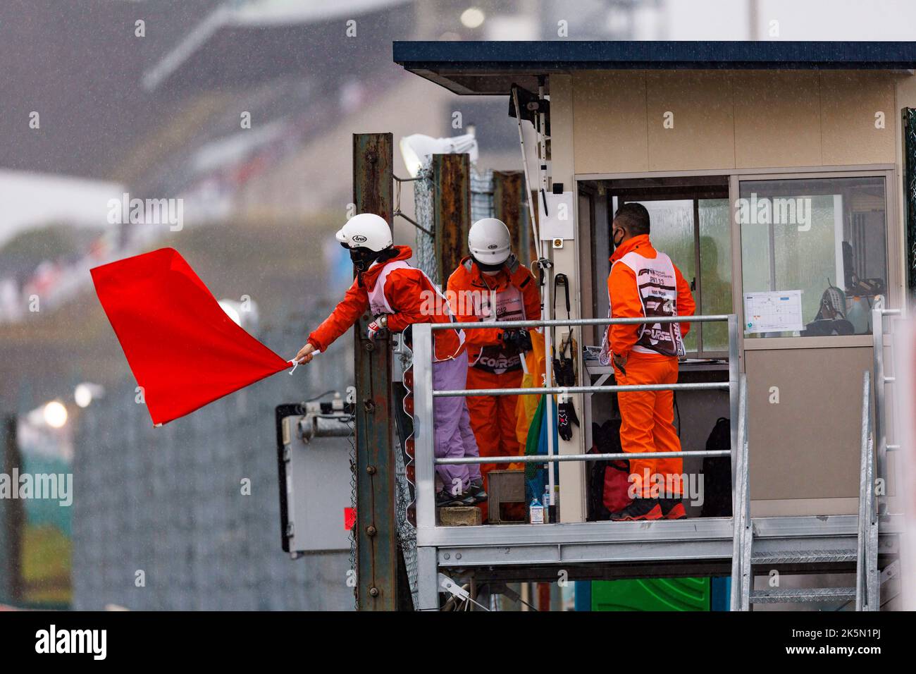 9.. Oktober 2022; Suzuka Circuit, Ino, Suzuka City, Präfektur Mie, Japan FIA F1 Grand Prix of