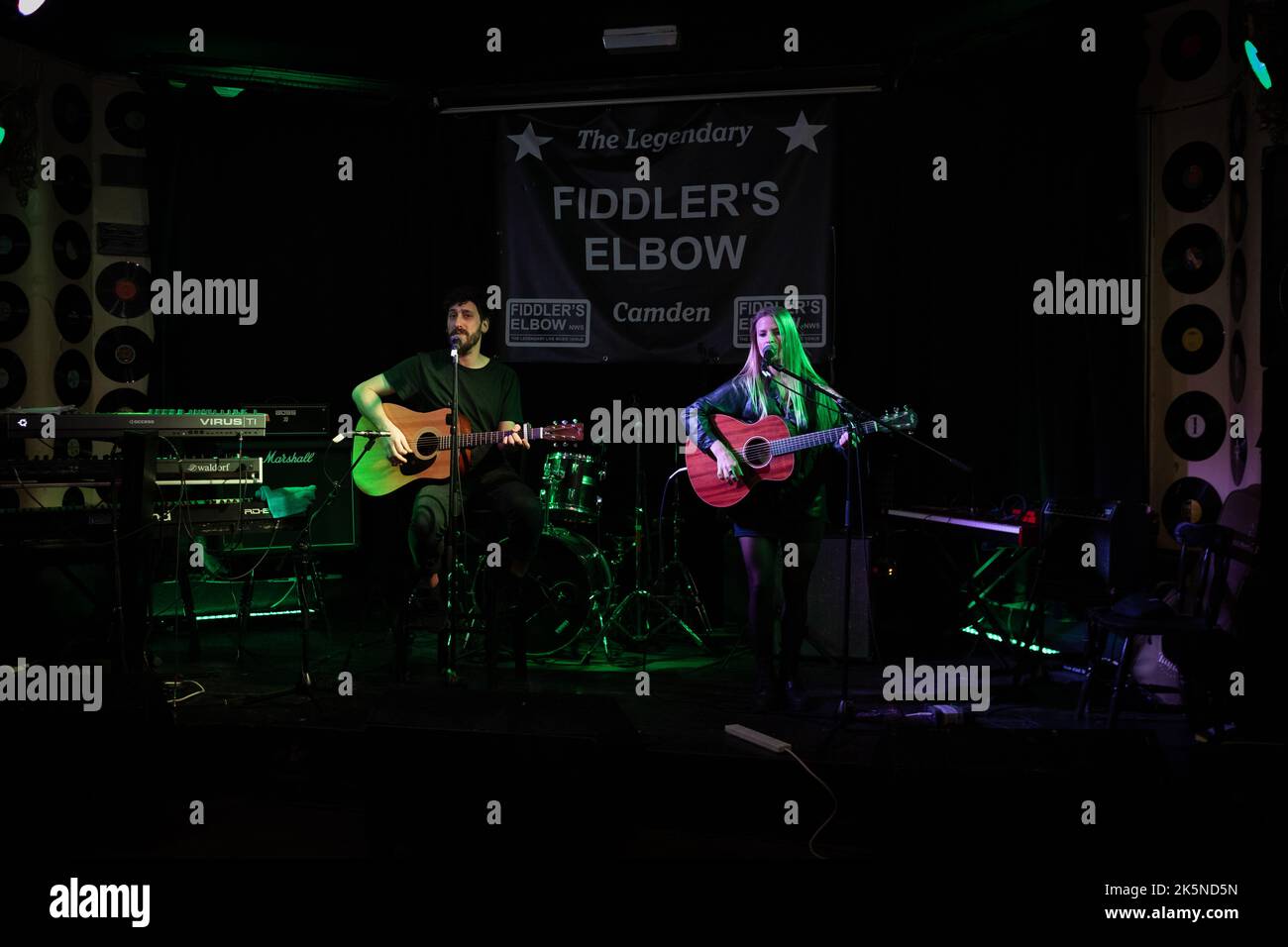 Fiddler's Elbow, Camden, London, Großbritannien Stockfoto