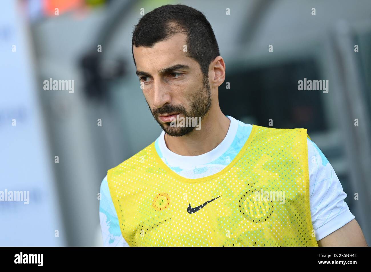 MAPEI Stadium, Reggio Emilia, Italien, 08. Oktober 2022, Henrikh Mkhitaryan (inter) Porträt während US Sassuolo vs Inter - FC Internazionale - italienisch Stockfoto