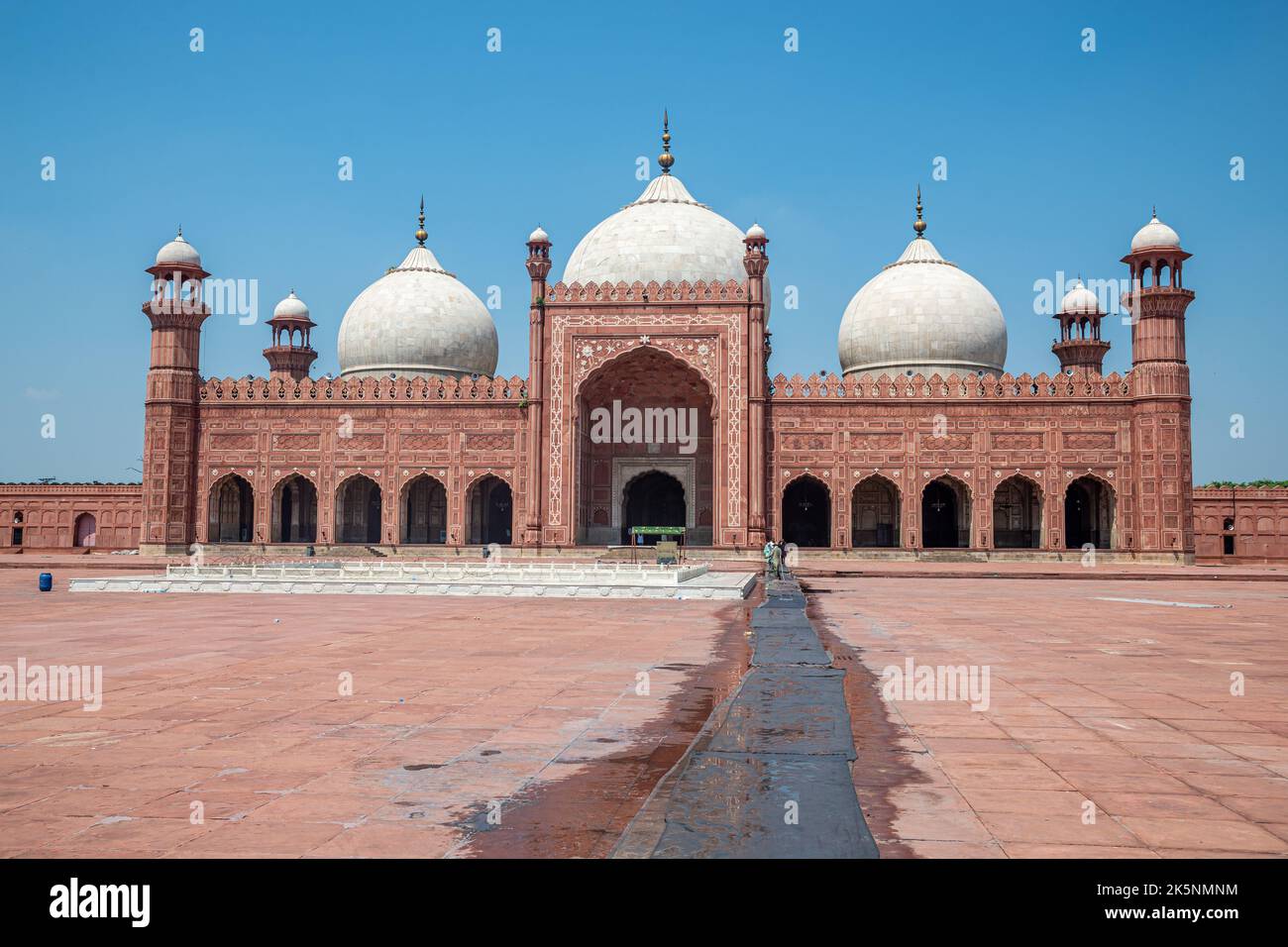 Badshahi-Moschee, Fort Lahore, Pakistan Stockfoto