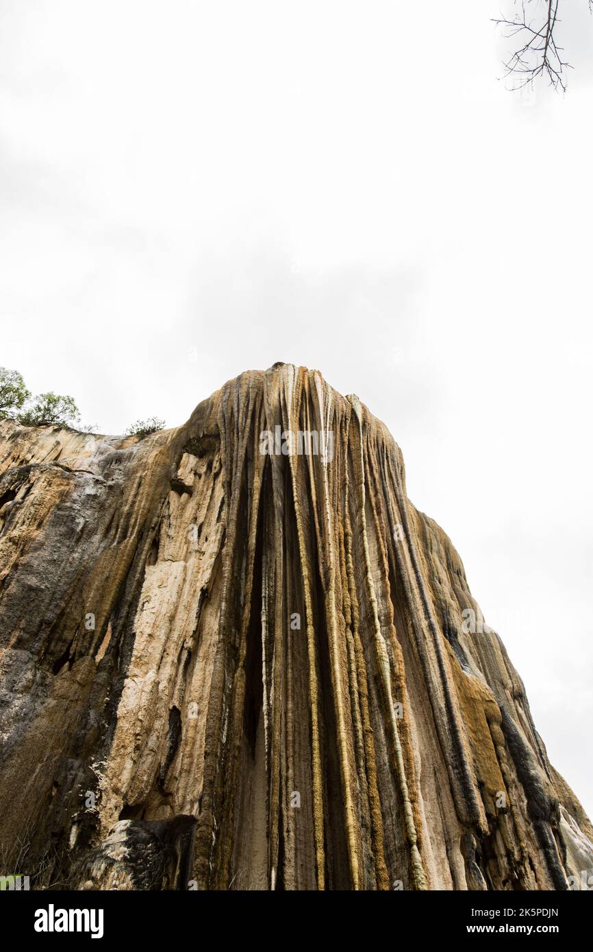 Hierve el Agua, Oaxaca Stockfoto