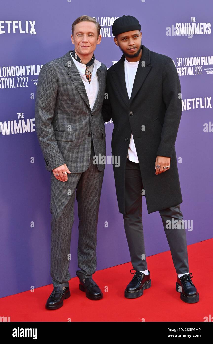 Elmi Rashio Matthias Schweighofer und Elmi Rashid Elmi besuchen die Schwimmer - UK ...