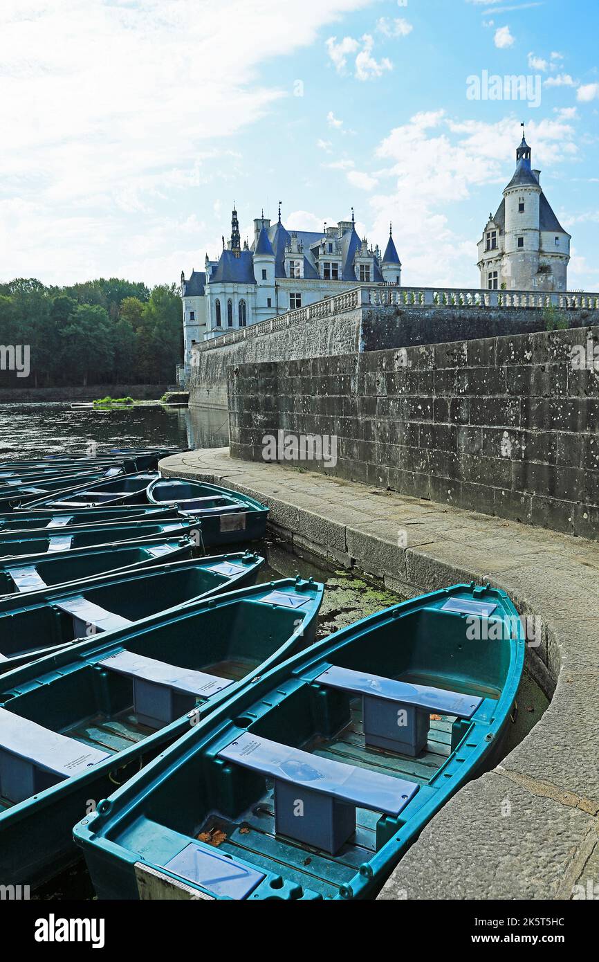 Château de Chenonceau, Frankreich Stockfoto