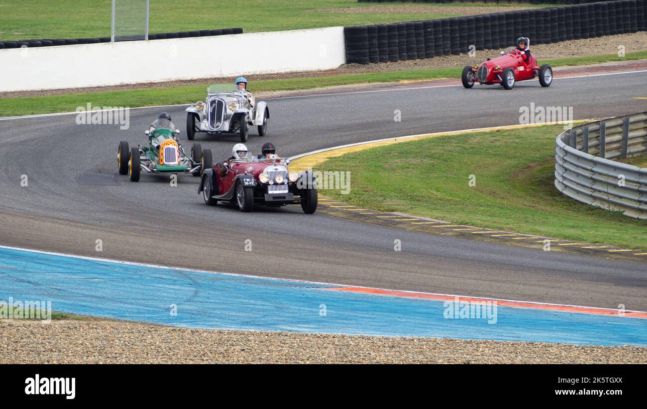 Nogaro Classic Festival, Nogaro Automobile Circuit Nogaro, Gers, Frankreich 10-08-2022 Stockfoto