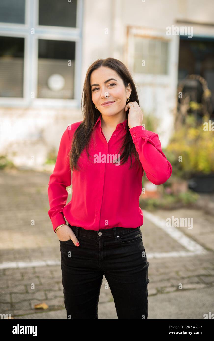 Hamburg, Deutschland. 10. Oktober 2022. Aline Abboud