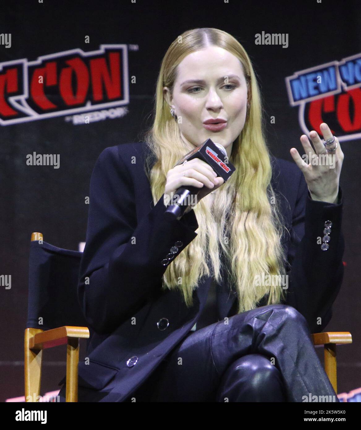 09. Oktober 2022 Evan Rachel Wood bei der New York Comic Con 2022 ...