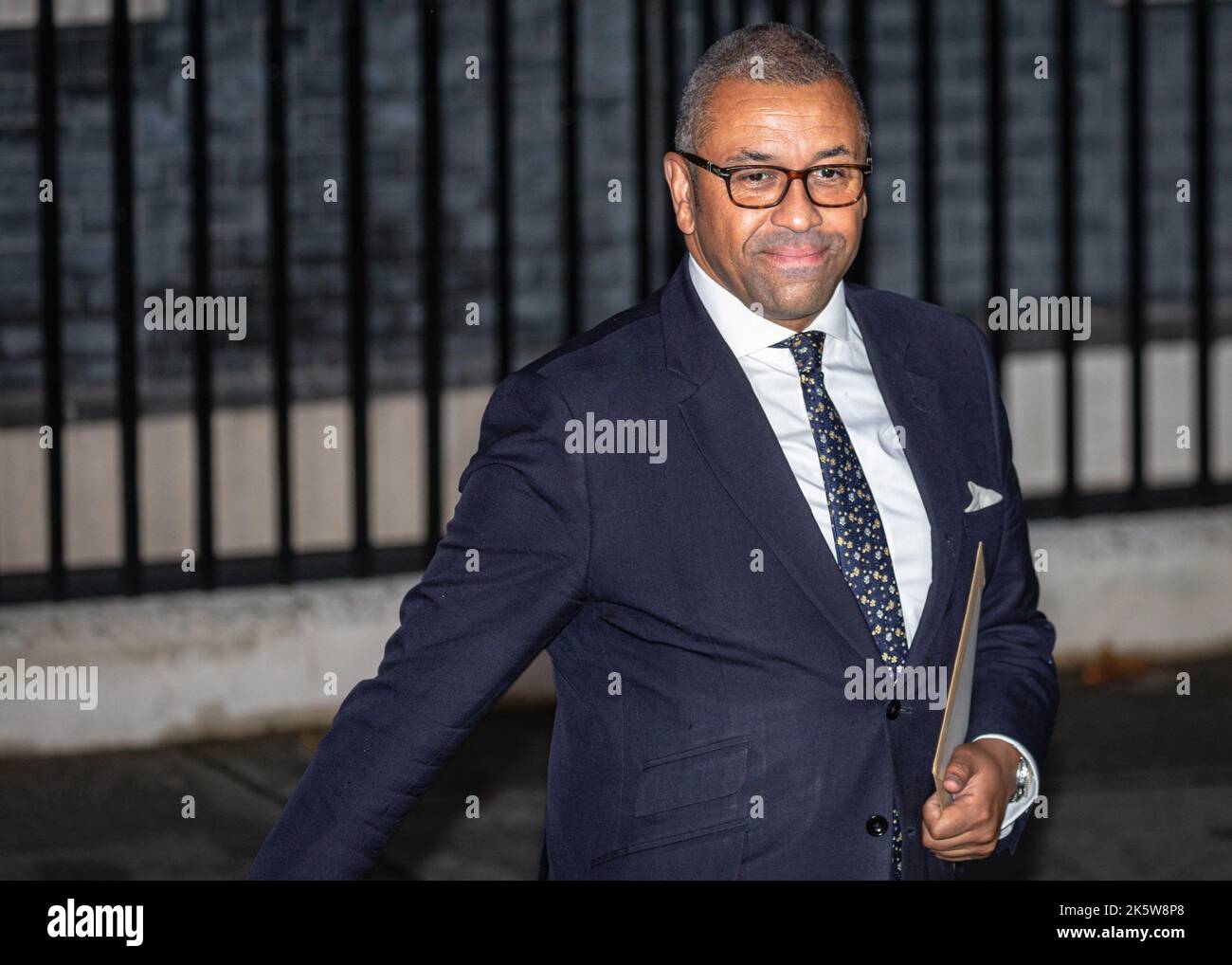 James Cleverly, MP Braintree, Außenminister, Politiker der Konservativen Partei, Downing Street Stockfoto