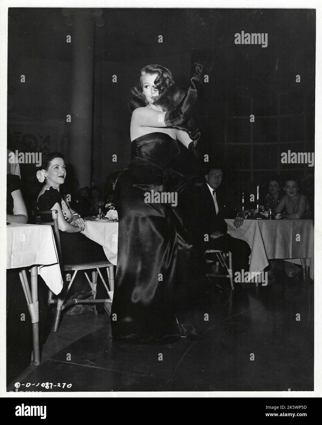 Rita Hayworth als "Gilda". Foto: Edward Cronenweth - 1946 Stockfoto