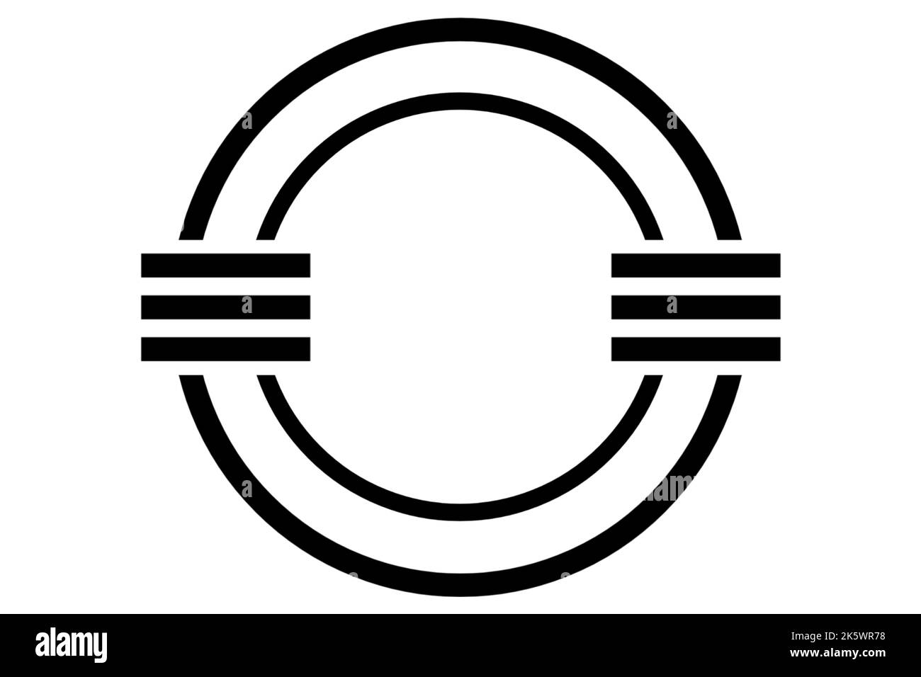 Eine neue Beste einzigartige kreative Logo Grafik Design Kunst Symbol Symbol Form Zeichen frisch HD 4K Wallpaper Illustration Hintergrund Foto Stockfoto