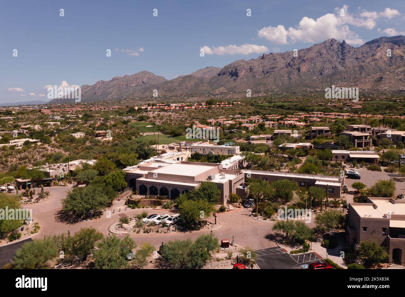 Hacienda del Sol Resort in Tucson Arizona. Stockfoto