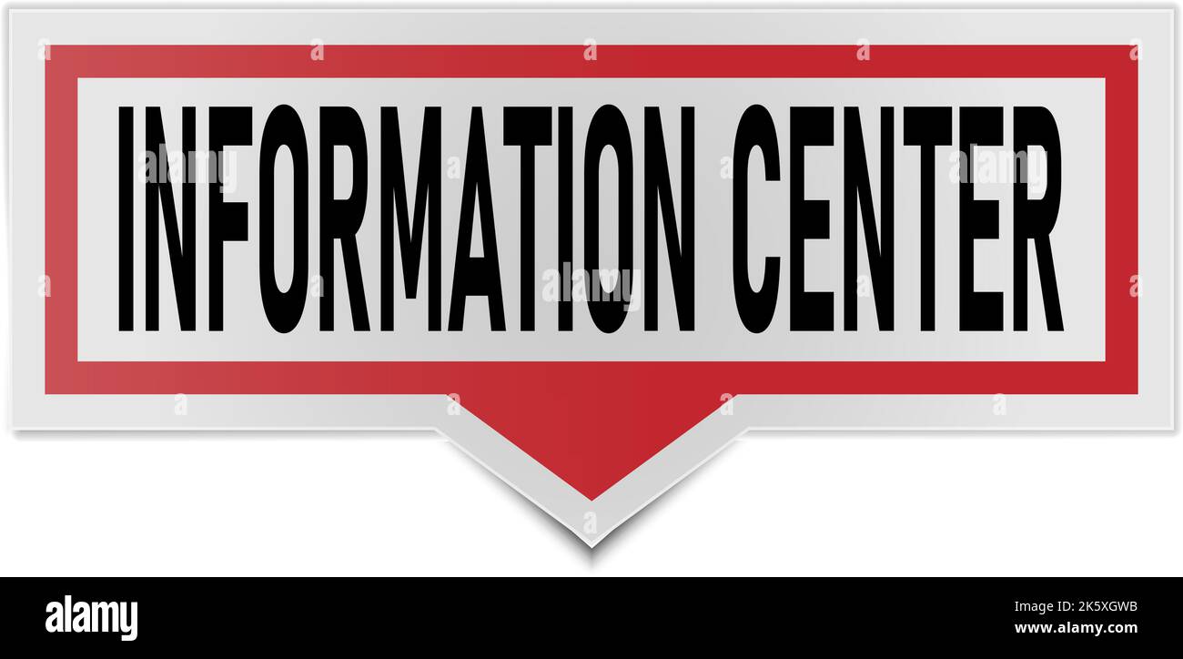 Informations-Center-Tag-Banner gesetzt. Support-Service-Zeichen. FAQ-Informationssymbol. Benötigen Sie Hilfe beim Aufkleben des Banners für das Farbband. Rotes Verkaufsetikett. Vektor Stock Vektor