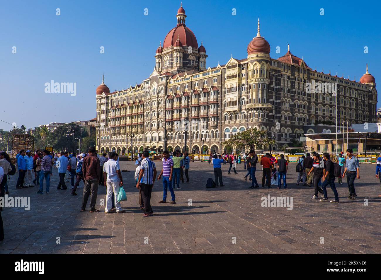 Das Taj Mahal Palace Hotel in Mumbai / Bombay, Indien Stockfoto