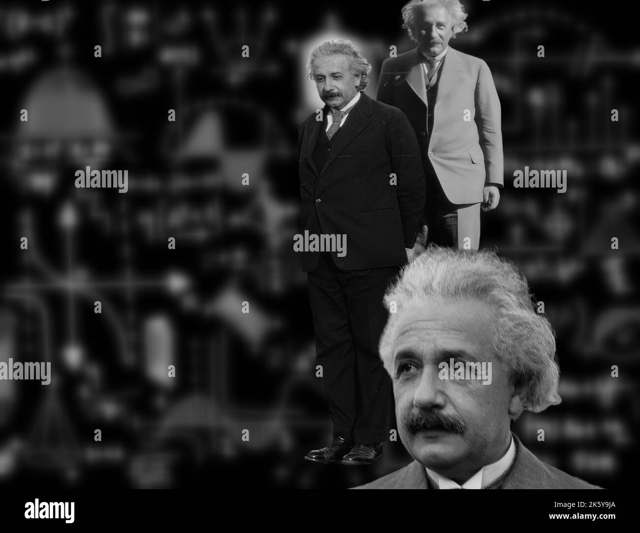 Albert Einstein, der größte Wissenschaftler des 20. Jahrhunderts Stockfoto