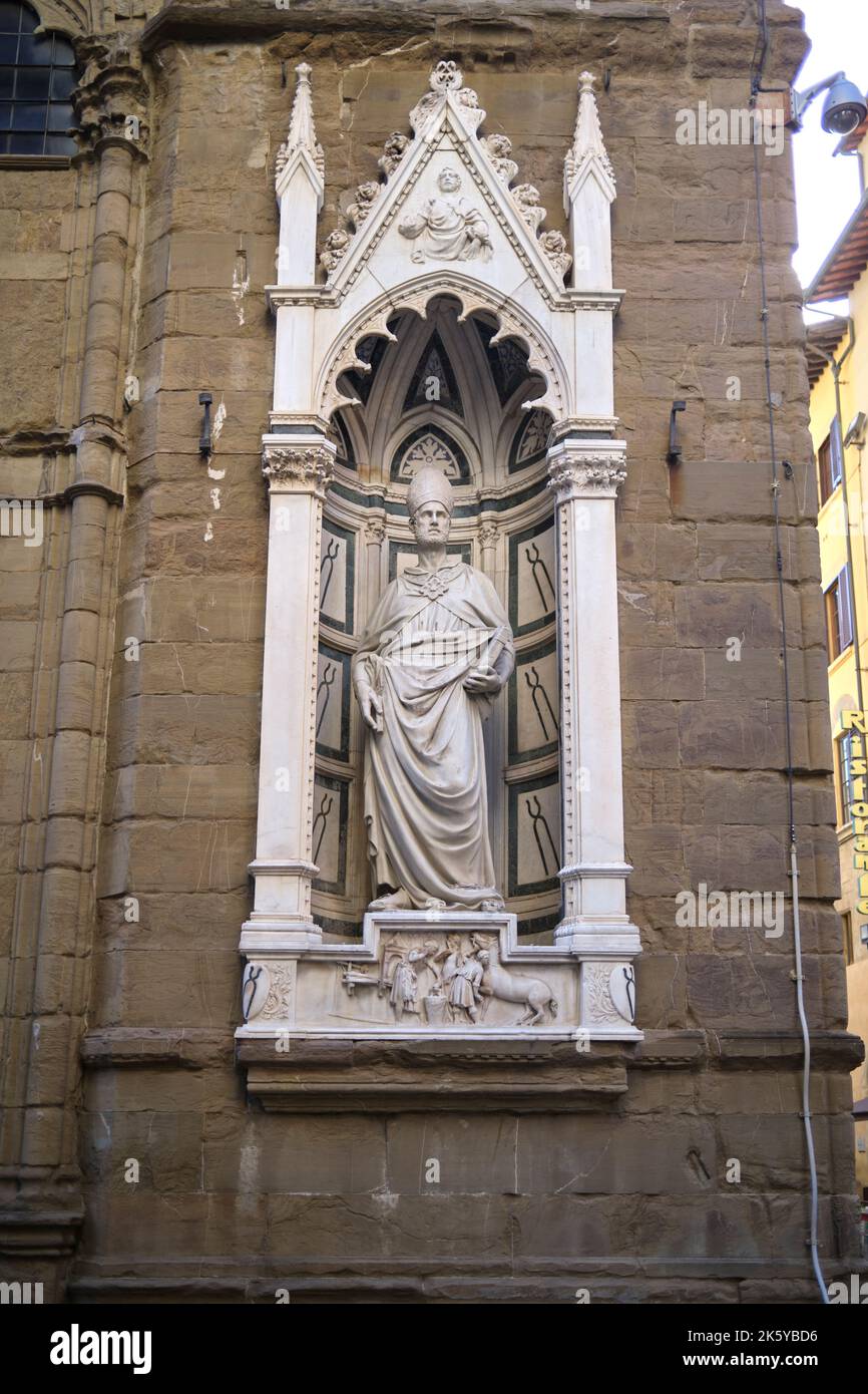 Kirche von Orsanmichele in Florenz Italien Stockfoto