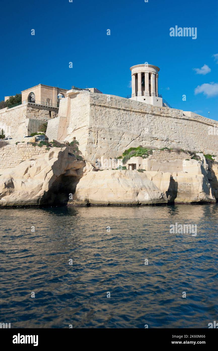 La Valletta, Kulturhauptstadt 2018, Waterfront, Malta Island, Mittelmeer, Europa Stockfoto