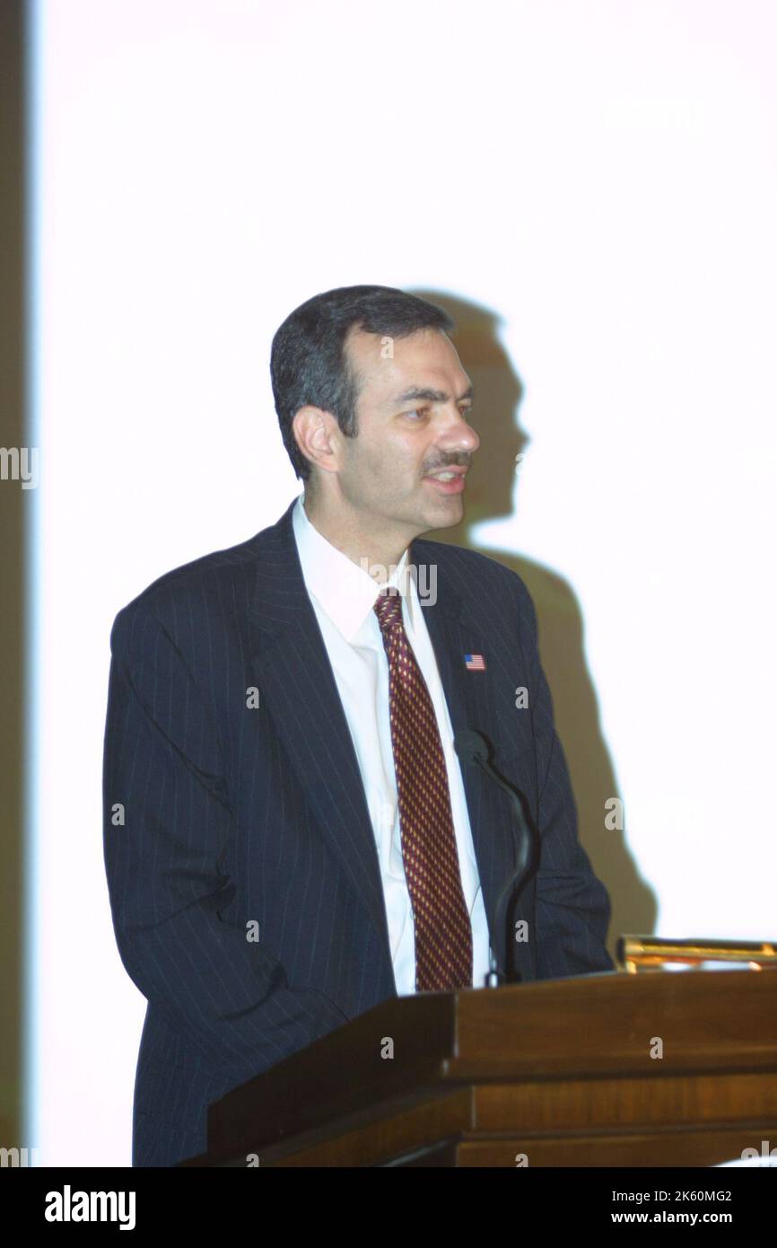 Office of the Assistant Secretary for Administration and Management - Rollout der E-Benefits-Website von E-Government Stockfoto