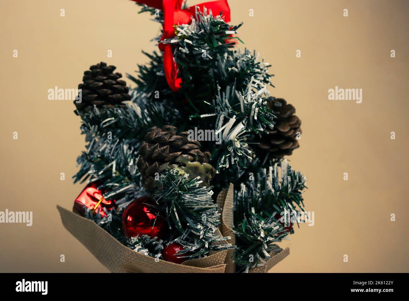 Dekoration speziell für die Weihnachtszeit, in der Sie Elemente im Baum oder in der Girlande zu finden Stockfoto